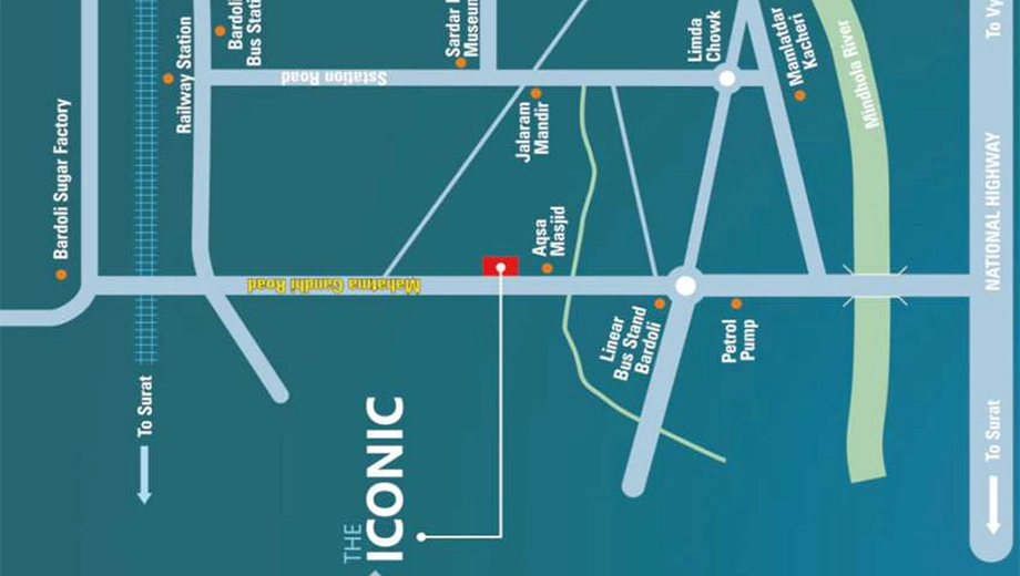 Location of The Iconic - Image 386060