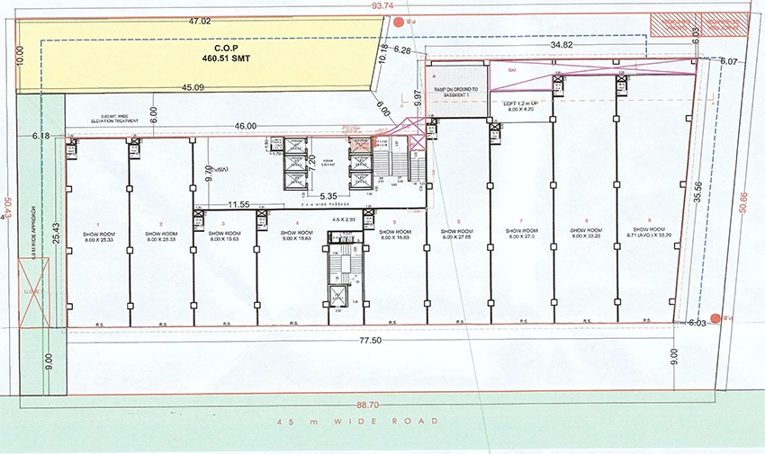 Master Plan of The Polaris World in Vesu, Surat - Image 386111