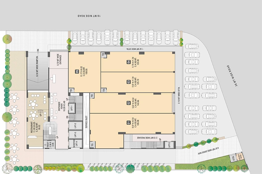 Master Plan of The Profit in Adajan, Surat - Image 386135