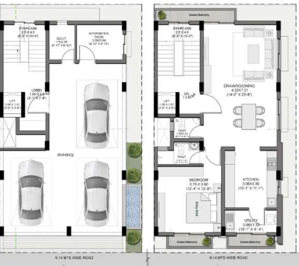 4 BHK House/Villa in Panda Gatikrushna Green 2 in Ranga Bazar, Bhubaneswar - Image 910916