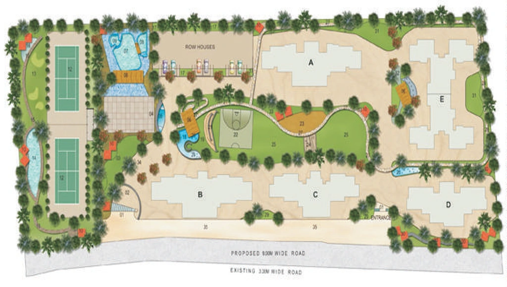 Master Plan of Sai Brooklands in Lonavala, Pune - Image 386962