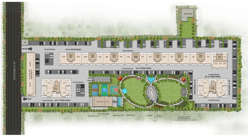 Master Plan of Nirwana The Moksha in Mohali, Chandigarh - Image 386199