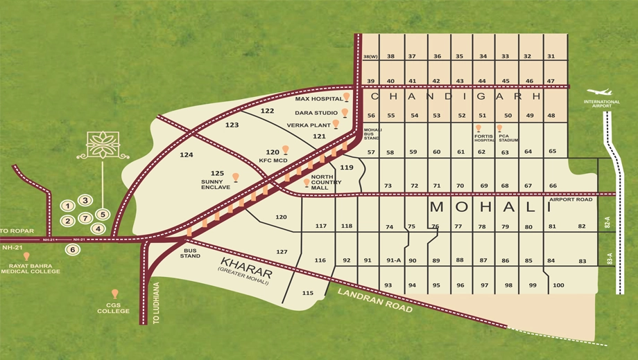 Location of Omni Amayra Luxury One - Image 386222
