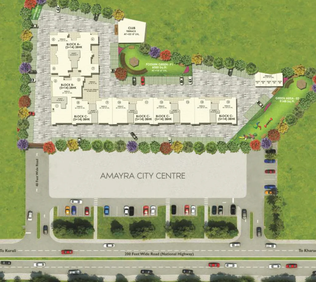 Master Plan of Omni Amayra Luxury One in Mohali, Chandigarh - Image 386223