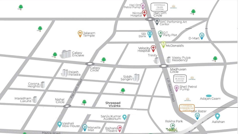 Location of Universal Commercial Capital - Image 386277