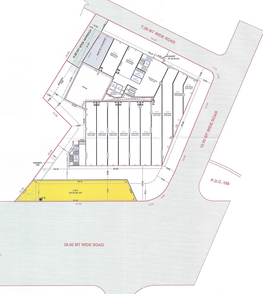 Master Plan of Universal Commercial Capital in Adajan, Surat - Image 386278
