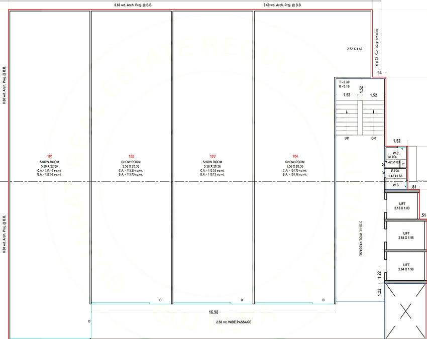 Floor Plan of Urban Solaris Cure in Vesu, Surat - Image 386635