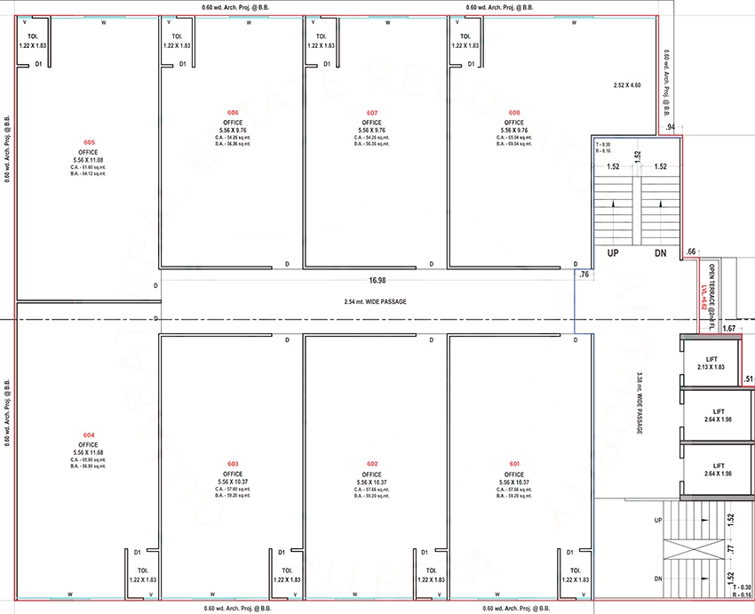 Floor Plan of Urban Solaris Cure in Vesu, Surat - Image 386634