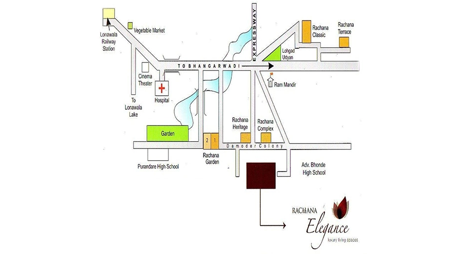 Location of Rachana Elegance - Image 386982