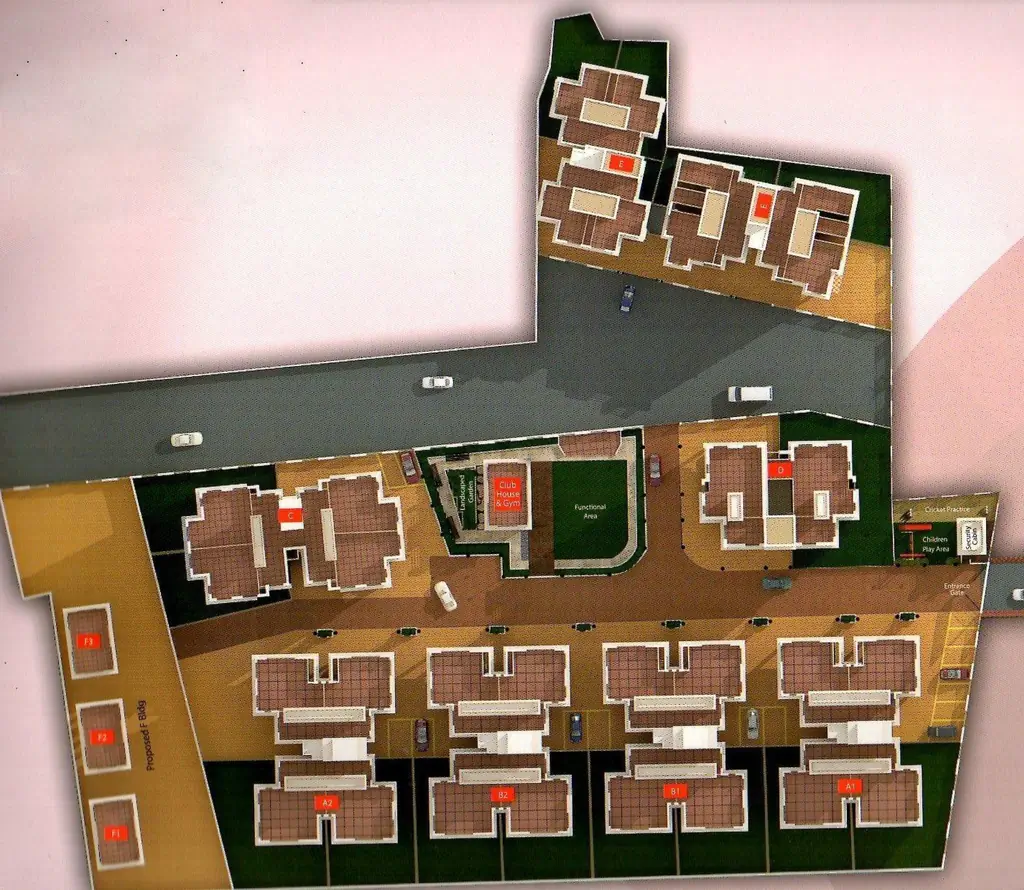Master Plan of Rachana Elegance in Lonavala, Pune - Image 386984