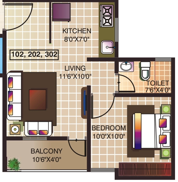 1 BHK Flat in Top Five Silver Streams in Lonavala, Pune - Image 911318