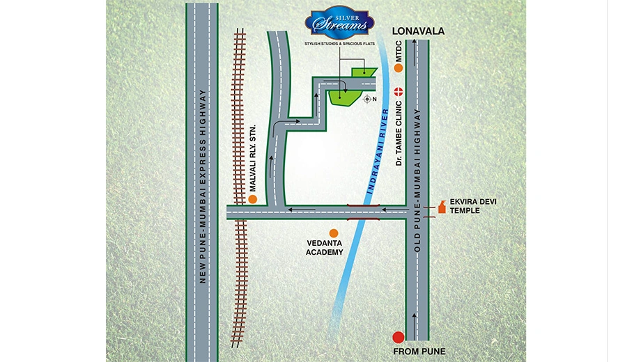 Location of Top Five Silver Streams in Lonavala, Pune - Image 387570