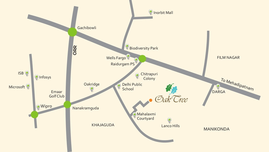 Location of Hallmark Oak Tree - Image 386701