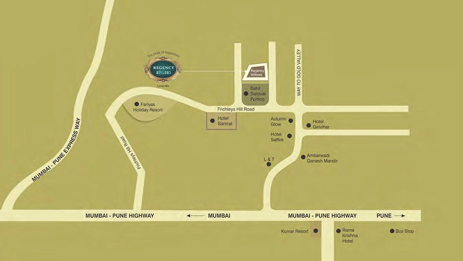 Location of Regency Willows - Image 386974