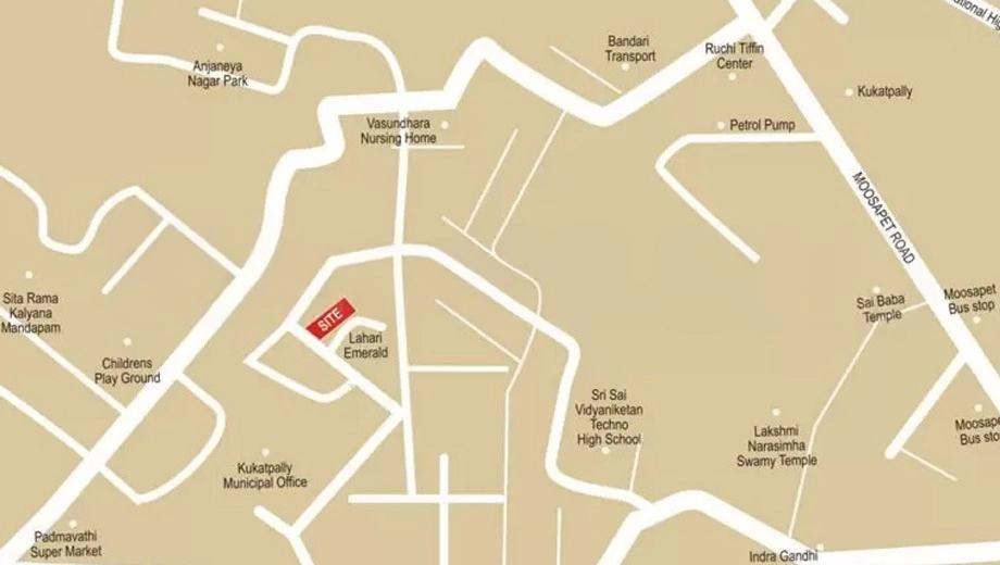 Location of Lahari Emerald - Image 386780