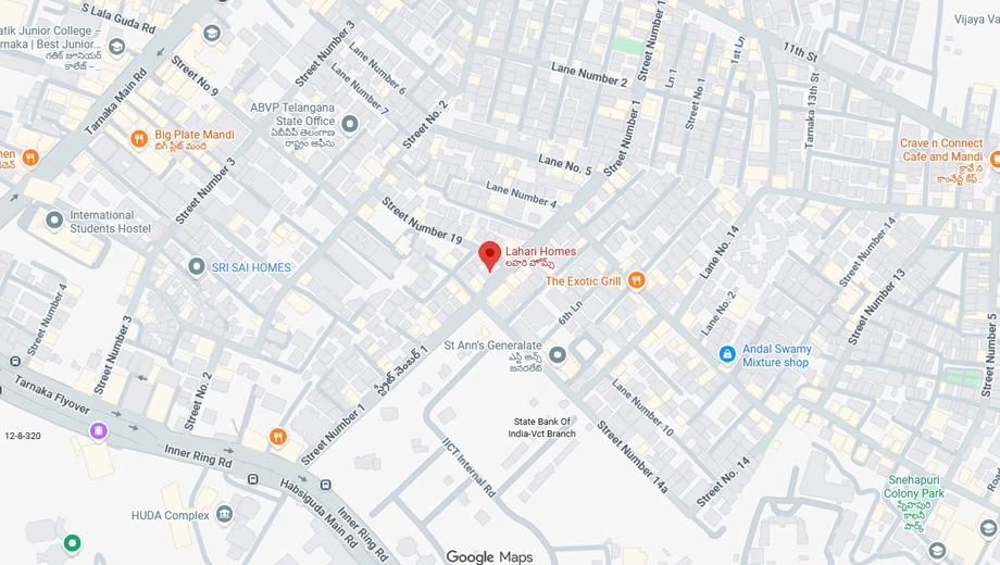 Location of Lahari Homes - Image 386777