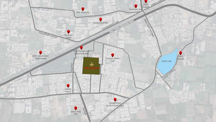 Location of Nahalchand The Greens - Image 386516