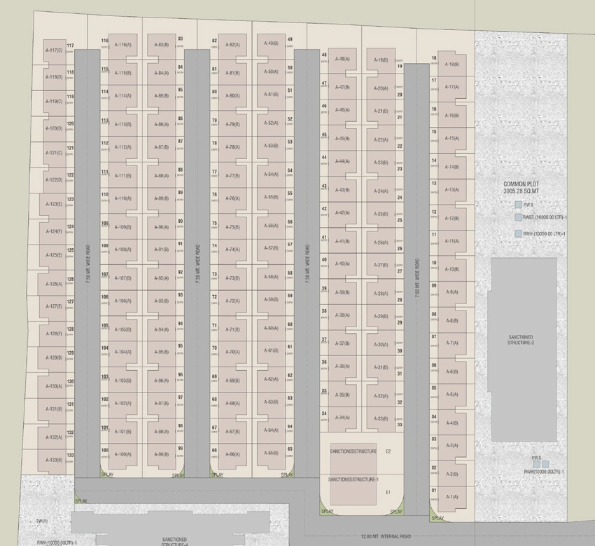 Master Plan of Nahalchand The Greens in Atladara, Vadodara - Image 386517