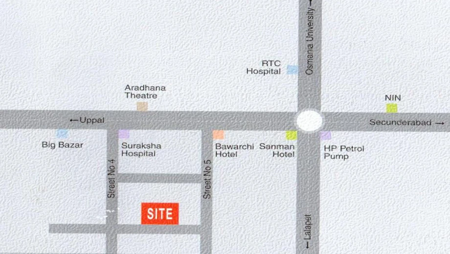 Location of Redwood Residency - Image 386784