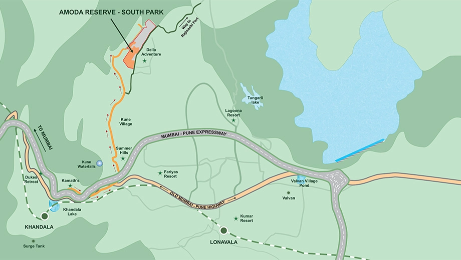 Location of Kalpataru Amoda Reserve South Park - Image 386801