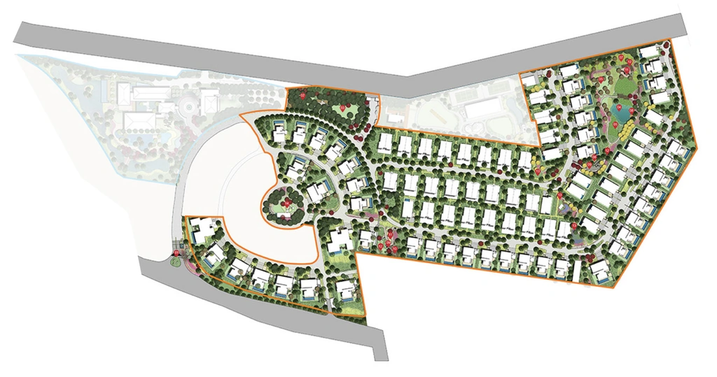 Master Plan of Kalpataru Amoda Reserve South Park in Lonavala, Pune - Image 386802