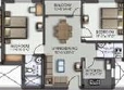 2 BHK Flat in Trellis NB Heights in Balabhadrapur, Bhubaneswar - Image 911058