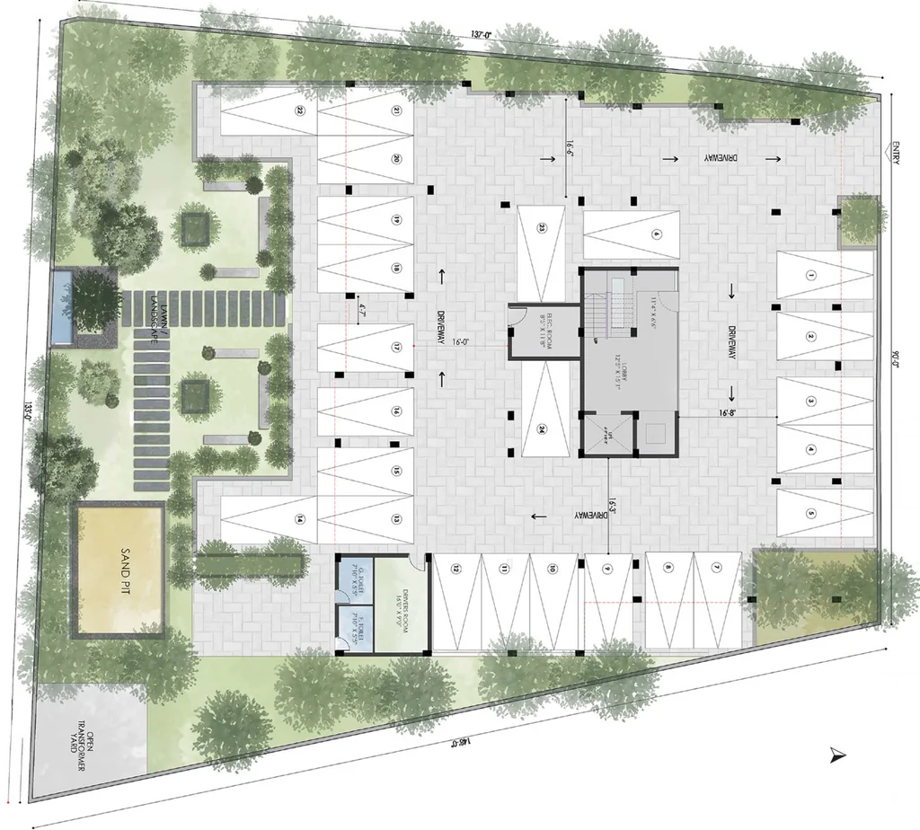 Master Plan of Chaitanya Camden in Egmore, Chennai - Image 386688