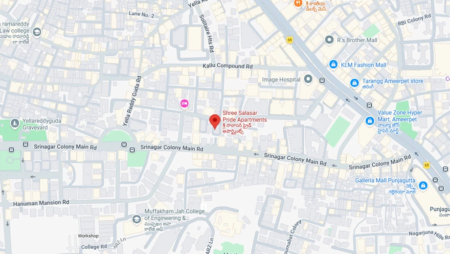 Location of Shri Salasar Pride - Image 387294