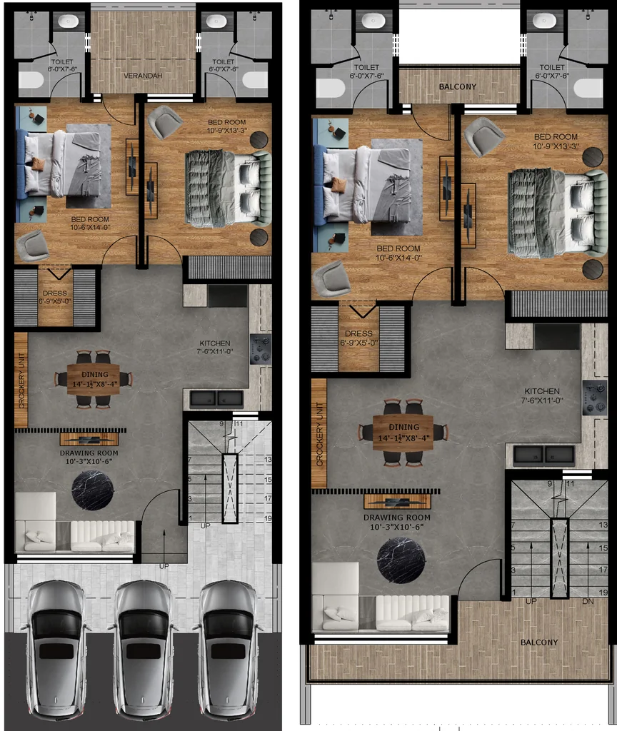 4 BHK House/Villa in Divya The North Chandigarh in Mohali, Chandigarh - Image 911008