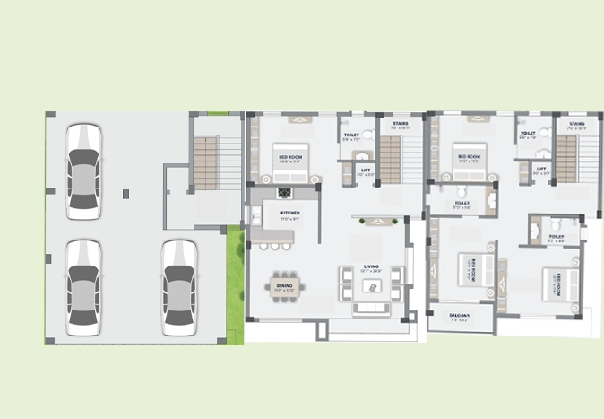 4 BHK House/Villa in Narula Aurovilla in Gautam Nagar, Bhubaneswar - Image 911041
