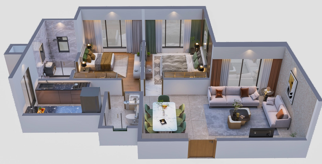 2 BHK Flat in Majestic Vista in Kurla West, Mumbai - Image 911511