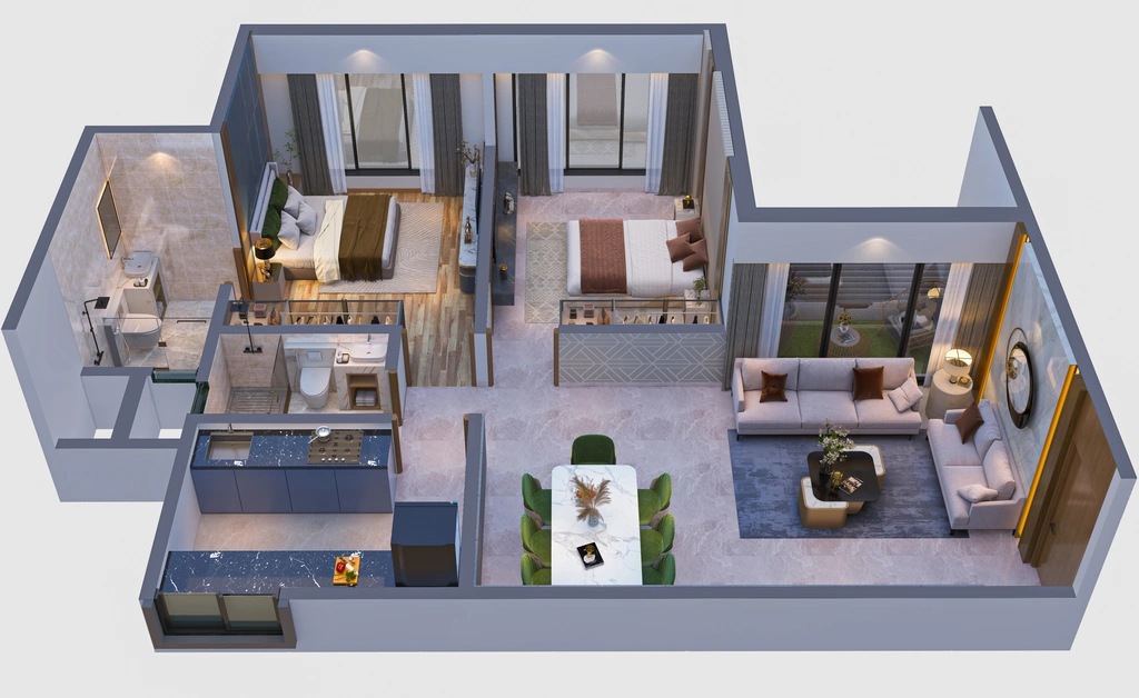 2 BHK Flat in Majestic Vista in Kurla West, Mumbai - Image 911512
