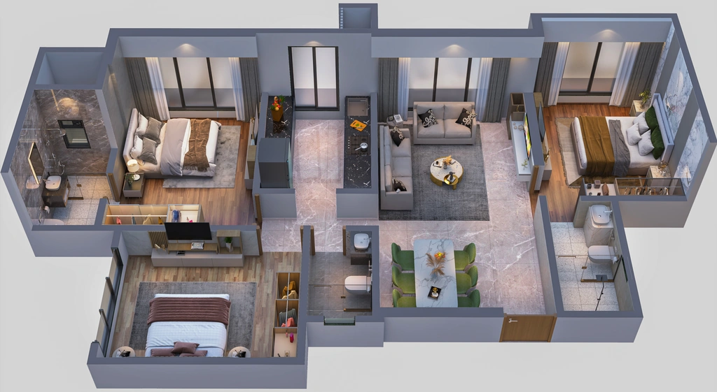 3 BHK Flat in Majestic Vista in Kurla West, Mumbai - Image 911513