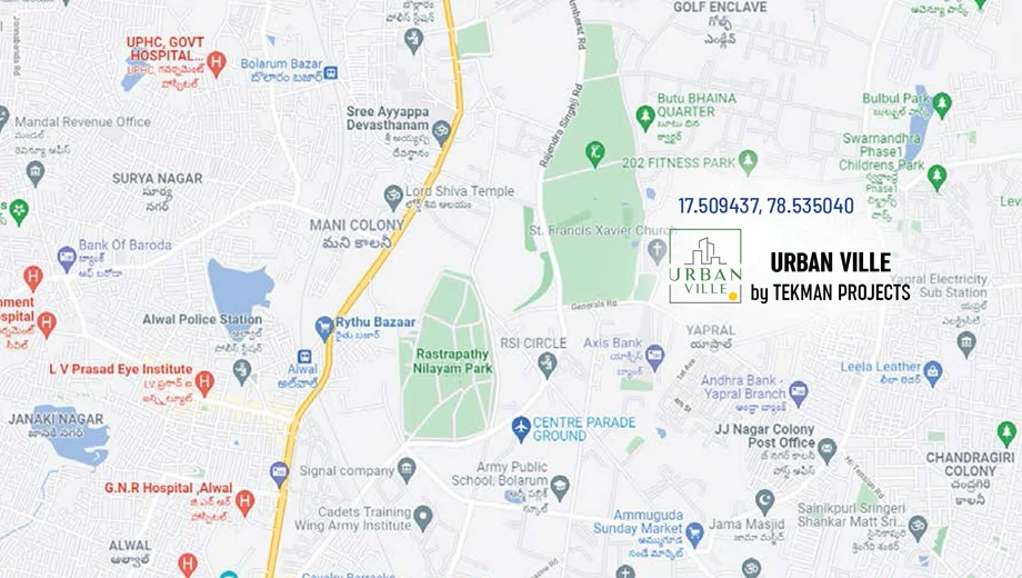 Location of Tekman Urban Ville - Image 387312