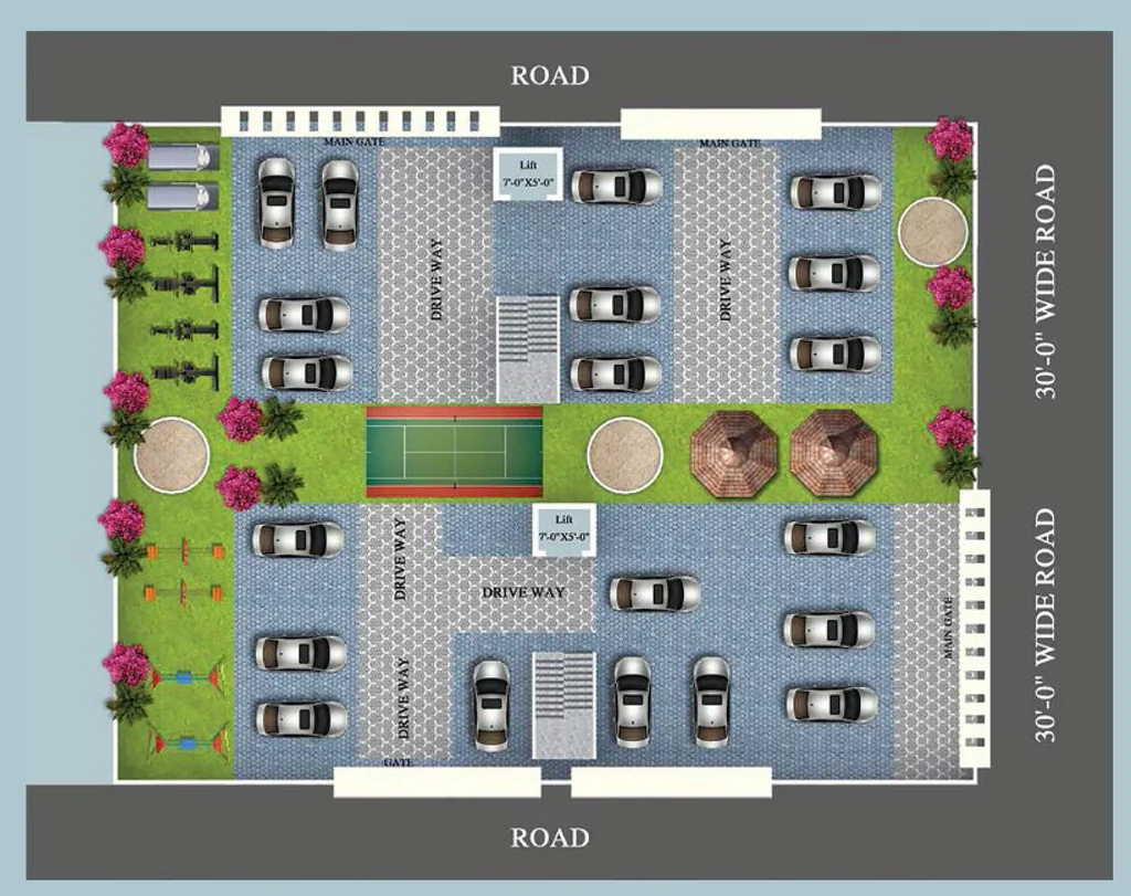 Master Plan of Tekman Urban Ville in Yapral, Hyderabad - Image 387310