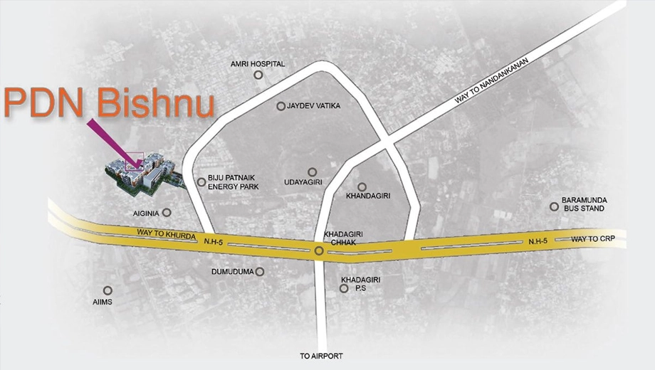 Location of PDN Bishnu in Dumduma, Bhubaneswar - Image 386851