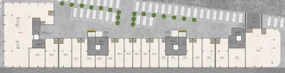 Floor Plan of Commercial Mohidin Mirage in Sancoale, Goa - Image 388138