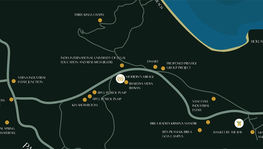 Location of Commercial Mohidin Mirage - Image 388135