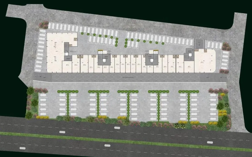 Master Plan of Commercial Mohidin Mirage in Sancoale, Goa - Image 388139