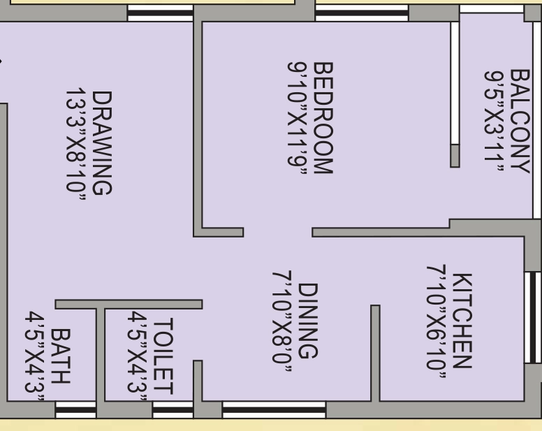 1 BHK Flat in OCHB Dumduma Phase 7 in Dumduma, Bhubaneswar - Image 911046