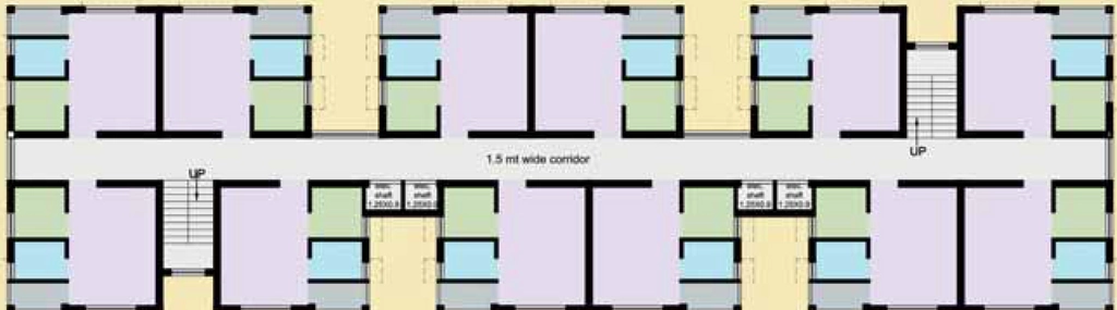 Floor Plan of OCHB Dumduma Phase 7 in Dumduma, Bhubaneswar - Image 386845