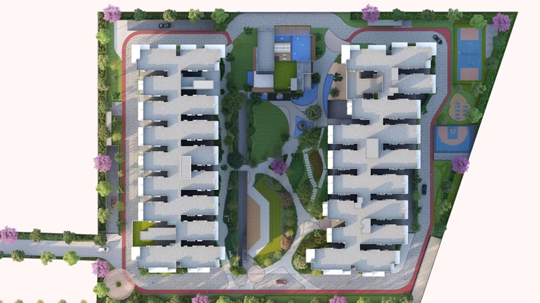 Master Plan of Urbanyards Shangrila in Tukkuguda, Hyderabad - Image 387332