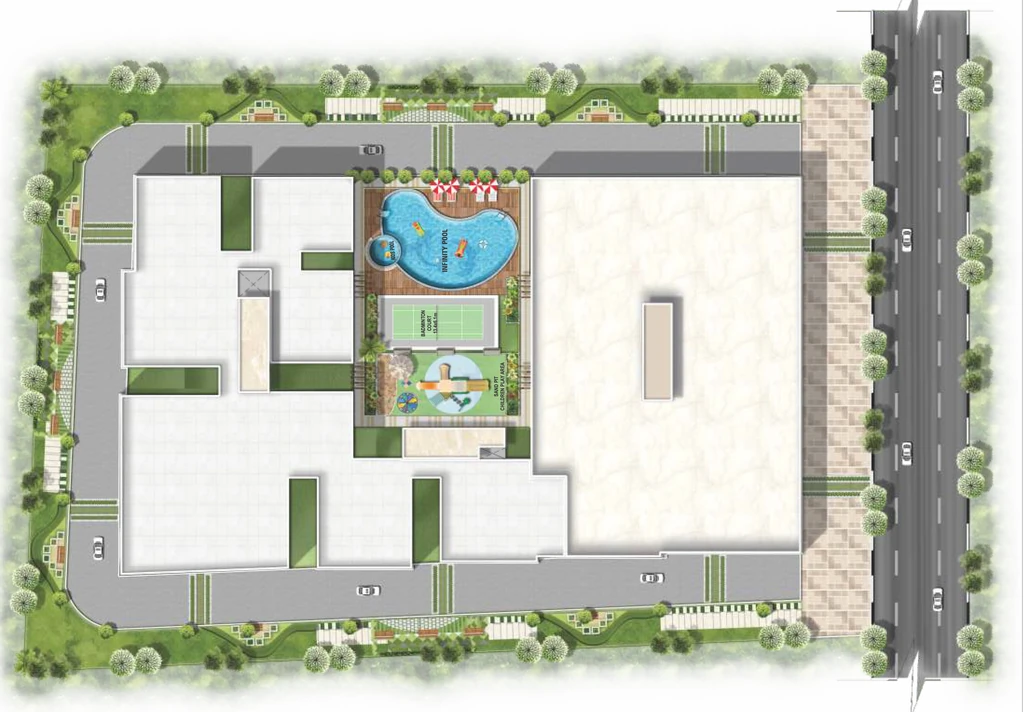 Master Plan of Amrutha Value in Manikonda, Hyderabad - Image 387353