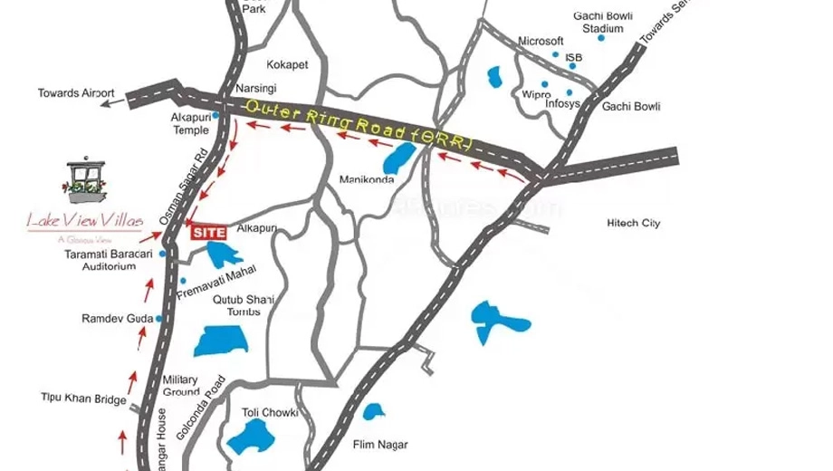 Location of GVN Lake View Villas - Image 387367