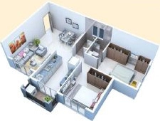 2 BHK Flat in Dhruv Sansaaraa in Panvel, Navi Mumbai - Image 911965