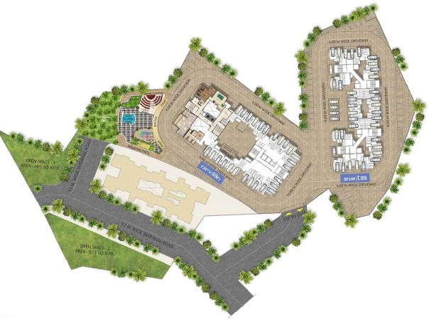 Master Plan of Dhruv Sansaaraa in Panvel, Navi Mumbai - Image 389065