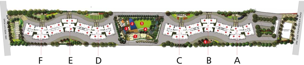 Master Plan of Kalpataru Harmony in Pimpri Chinchwad, Pune - Image 388026