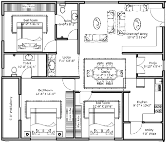 3 BHK Flat in Laqshya IT Heights in Manikonda, Hyderabad - Image 911256