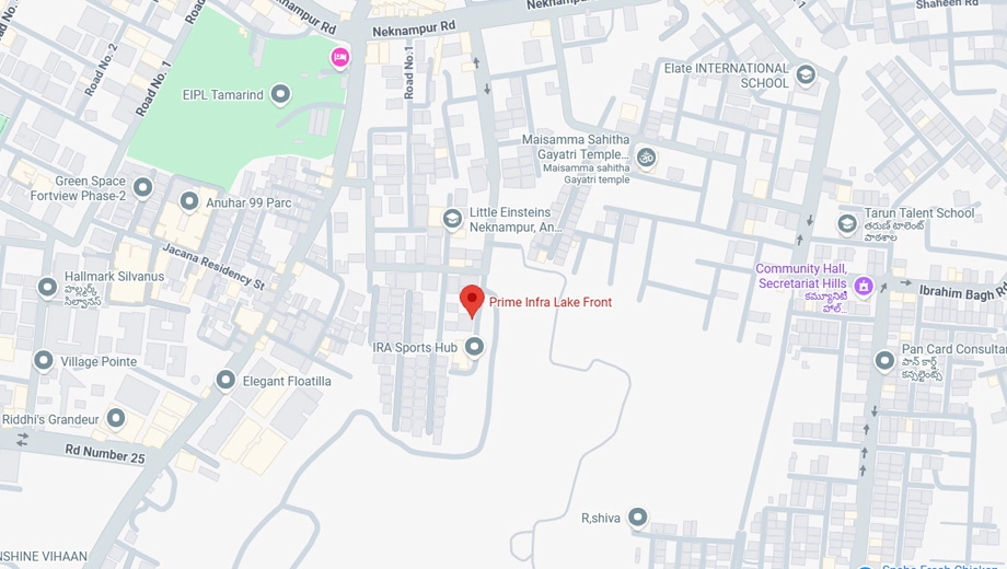 Location of Prime Infra Lake Front - Image 387422