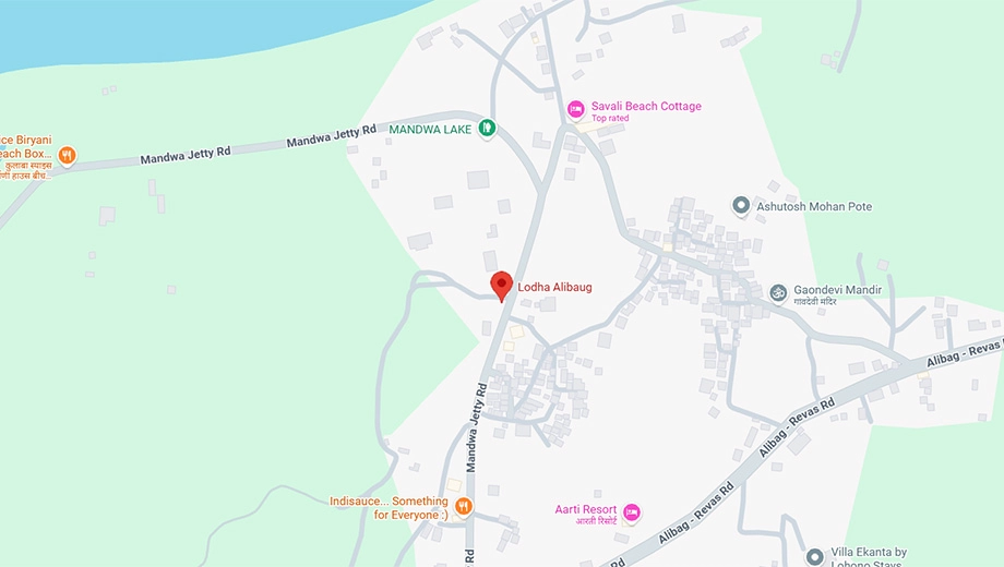 Location of Lodha Alibaug Townhouses - Image 387131